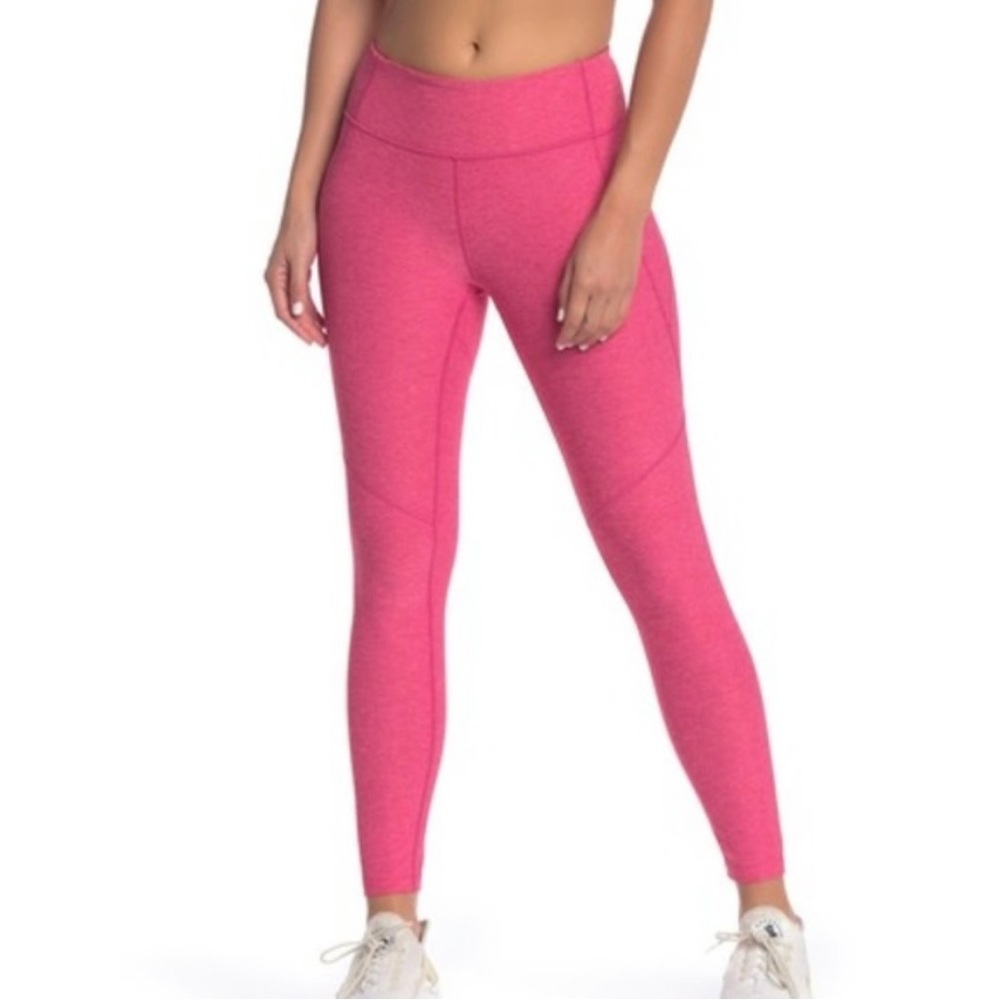 Outdoor Voices Pink Flamingo 3/4 Warmup Leggings - size (S)